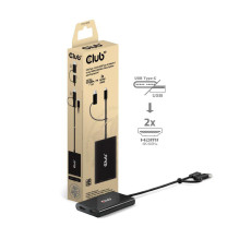 I / O ADAPTER USB-C TO HDMI / DUAL CSV-1475 CLUB3D