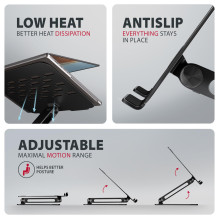 NB ACC STAND 10-17.3" / ALUMINUM HQ STND-LQB AXAGON