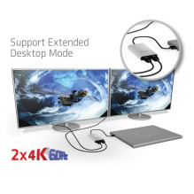 Įvesties / išvesties adapteris „Thunderbolt“ / HDMI / dvigubas CSV-1574 „Club3D“ Įvesties / išvesties adapteris „Thunderbolt“ / HDMI / dvigubas CSV-1574 „Club3D“