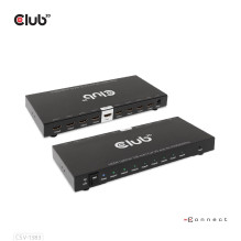 VIDEO SPLITTER HDMI 8PORT / 3D 4K 60HZ CSV-1383 CLUB3D
