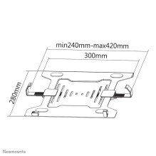 NB ACC HOLDER / NOTEBOOK-V200 NEOMONTS NB ACC HOLDER / NOTEBOOK-V200 NEOMONTS