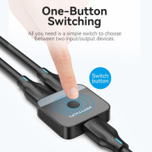 VIDEO SWITCHER HDMI 2-PORT / AKOB0 VENTION VIDEO SWITCHER HDMI 2-PORT / AKOB0 VENTION