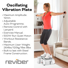 Reviber Plus Oscilatting Vibration Plate Exerciser ER02