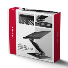 NB ACC STAND 10-17" ROTATING / ALUMINUM STND-LRB AXAGON