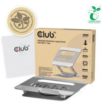 NB ACC STAND ALUMINIUM USB-C / CSV-2554 CLUB3D NB ACC STAND ALUMINIUM USB-C / CSV-2554 CLUB3D