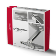 NB ACC STAND 10-16" + I / O HUB / 7IN1 HMC-STND AXAGON