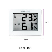 Bodi-Tek Room Thermometer And Hygrometer