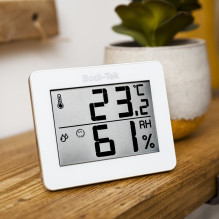 Bodi-Tek Room Thermometer And Hygrometer
