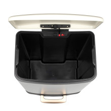 Salter BW14806 Pebble 50L Pedal Bin, Beige
