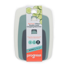 „Progress BW13976G Neutrals“ 3 dalių dvipusis pjaustymo lentelių rinkinys