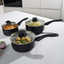 Progress BW12909EU7 Marble Ceramic 20cm Saucepan Progress BW12909EU7 Marble Ceramic 20cm Saucepan