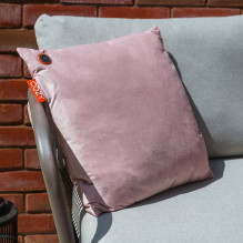 Bodi-Tek COZY Una šildoma komforto pagalvėlė 45 x 45 cm, šviesiai rožinis aksomas Bodi-Tek COZY Una šildoma komforto pagalvėlė 45 x 45 cm, šviesiai rožinis aksomas