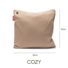 Bodi-Tek COZY Una Cushion Knitted & Power Bank 10000 mAh, Beige Bodi-Tek COZY Una Cushion Knitted & Power Bank 10000 mAh, Beige