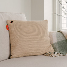 Bodi-Tek COZY Una Cushion Knitted & Power Bank 10000 mAh, Beige Bodi-Tek COZY Una Cushion Knitted & Power Bank 10000 mAh, Beige