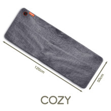 Bodi-Tek COZY šildomas užtiesalas, pilkas