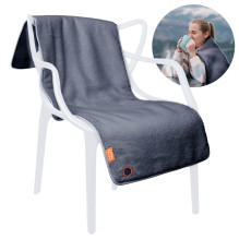 Bodi-Tek COZY Heated Throw, Grey Bodi-Tek COZY Heated Throw, Grey