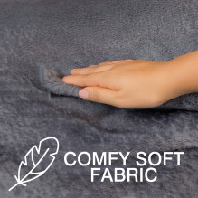 Bodi-Tek COZY Heated Throw, Grey Bodi-Tek COZY Heated Throw, Grey