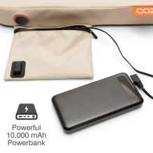 Bodi-Tek COZY Cordless Heated Seat Pad 39 x 44cm, Beige