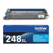 Tonerio Kasetė - Brother TN-248XLC Didelės Talpos 2300 Puslapių Mėlyna Tonerio Kasetė - Brother TN-248XLC Didelės Talpos 2300 Puslapių Mėlyna