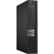 OptiPlex 3040 micro / Intel® Core™ i3-6100T (2C / 4T, 3.2 GHz, 3 MB), 4 GB DDR3L, 256 GB SSD, Intel® HD Graphics 530, Wi