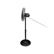 Grindų ventiliatorius 18" / 45 cm 200 W cirkuliacinis varis, auksinis