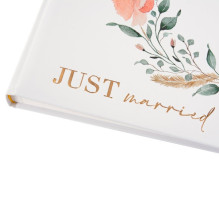 Photo Album - GOLDBUCH 08003 30x31cm 60 Pages White Sheet "Just Married" Photo Album - GOLDBUCH 08003 30x31cm 60 Pages White Sheet "Just Married"