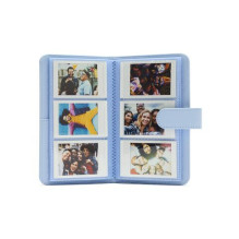Photo Album - Fujifilm Album Instax Mini Lightweight Design, Holds Instax Mini Photos, Pastel Blue Photo Album - Fujifilm Album Instax Mini Lightweight Design, Holds Instax Mini Photos, Pastel Blue