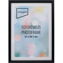 Frame Set - Imagee 21x30 Cm Photo Frame Set, 3 Pieces, 14mm Thickness, Black