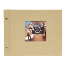 Photo Album - GOLDBUCH 26646 Bella Vista 30x25 cm 40 Pages Sand Photo Album - GOLDBUCH 26646 Bella Vista 30x25 cm 40 Pages Sand