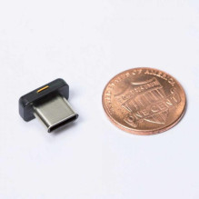 USB saugumo raktas - Yubico YubiKey 5C Nano USB-C Dviejų Faktorių Autentifikavimas