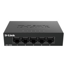 Tinklo Įranga - D-Link DGS-105GL Gigabit Ethernet Jungiklis 5 Prievadai