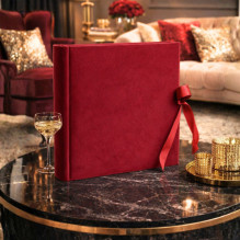 Photo Album - Gedeon KD46200 200 Photos 10x15 cm Velvet Ruby Photo Album - Gedeon KD46200 200 Photos 10x15 cm Velvet Ruby