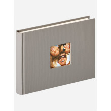 Photo Album - Walther FA-207-X Cheerful Gray 22x16 cm, 40 Pages, White Pages, Cheerful Gray Photo Album - Walther FA-207-X Cheerful Gray 22x16 cm, 40 Pages, White Pages, Cheerful Gray