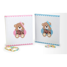 Photo Album - KPH FA-910 Baby Album 60 Pages for Photos Up to 10x15 cm - Multicolored
