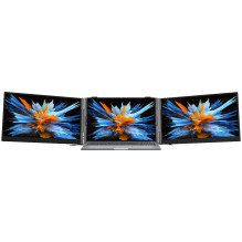 Portable monitor Blackview DCM6 Dual Screen 14inch 1920x1080 16:9 LCD 60Hz IPS 178 USB-C 3.1x3 for 13-17.3 inch laptops3