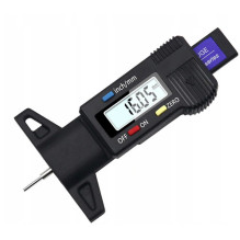 Digital tire tread depth gauge 0-28 mm, accuracy 0.01 mm, LR44 battery