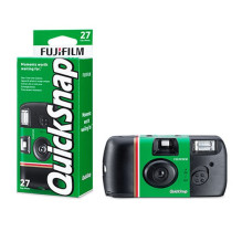Fujifilm QuickSnap vienkartinė kamera su blykste. 400 / 135 / 27