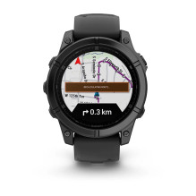 Smartwatch - Garmin Fenix 1.3' AMOLED GPS Wi-Fi Bluetooth 47mm Black