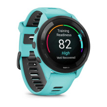 Sporto Prekės - Fitness Tracker Garmin Forerunner 265 GPS Širdies ritmo monitorius AMOLED 46mm Juodas Mėlynas