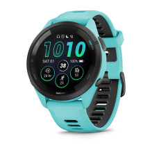 Sporto Prekės - Fitness Tracker Garmin Forerunner 265 GPS Širdies ritmo monitorius AMOLED 46mm Juodas Mėlynas
