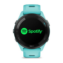 Sports Goods - Fitness Tracker Garmin Forerunner 265 GPS Heart Rate Monitor AMOLED 46mm Black Blue