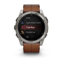 Išmanusis laikrodis - Garmin Fenix 8 1.4" AMOLED GPS Titanium Išmanusis laikrodis - Garmin Fenix 8 1.4" AMOLED GPS Titanium