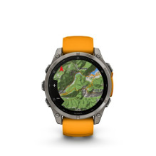Išmanusis Laikrodis - Garmin fenix 8 1.4" AMOLED GPS Jutiklinis Ekranas 454x454 Grafitas