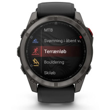 Smartwatch - Garmin fēnix 8 Pro 1.4" AMOLED, GPS, 648 Hours Battery Life, Black Smartwatch - Garmin fēnix 8 Pro 1.4" AMOLED, GPS, 648 Hours Battery Life, Black