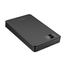 Gembird PB10-WPC15M-LCD-01 Magnetic wireless powerbank with LCD, 15W, 10000 mAh, black Gembird PB10-WPC15M-LCD-01 Magnetic wireless powerbank with LCD, 15W, 10000 mAh, black