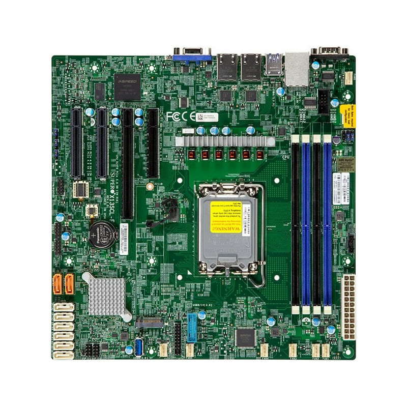 Supermicro X13SCL-F-B Bulk Intel C262 LGA 1700 micro ATX