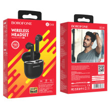 Borofone BE49 TWS 5.0 BT Headset with Touch control 3.5h long-lasting bat. life Black Borofone BE49 TWS 5.0 BT Headset with Touch control 3.5h long-lasting bat. life Black