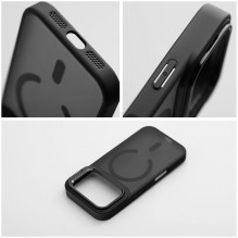 Case for iPhone 17 Pro Max Forcell F-Protect Shadow Stand Premium compatible with MagSafe black