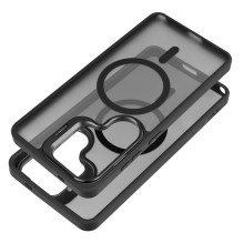 Case for Samsung A37 Forcell F-Protect Shadow Stand Premium compatible with MagSafe black Case for Samsung A37 Forcell F-Protect Shadow Stand Premium compatible with MagSafe black