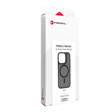 „iPhone 16 Pro“ dėklas „Forcell F-Protect Shadow Stand Premium“, suderinamas su „MagSafe“, juodas „iPhone 16 Pro“ dėklas „Forcell F-Protect Shadow Stand Premium“, suderinamas su „MagSafe“, juodas